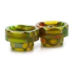 Drip tip Geekvape Honeycomb Resin 810 verde, boquilla de resina con diseño panal para atomizador