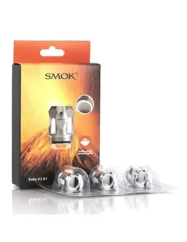 Smok TFV8 Baby V2 A1 resistências de 0,17ohm, pacote de 3 unidades de substituição para o tanque TFV8