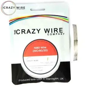 THREAD CRAZY WIRE NI80 0.12MM/36GA 10M