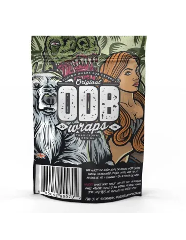 ODB Wraps 20700 Mermaid Covers, pack of 4 decorative units with mermaid design for batteries