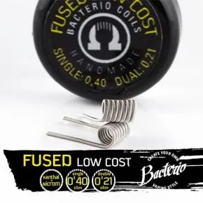 Bacterio Fused Low Cost Ni80 0.40/0.20ohm artisanal coils, sub-ohm vape coils 2