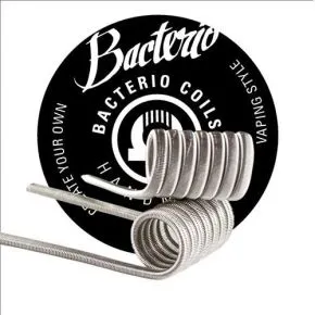Resistencias artesanales Bacterio Fused Low Cost Ni80 0.40/0.20ohm, bobinas para vapeo sub-ohm