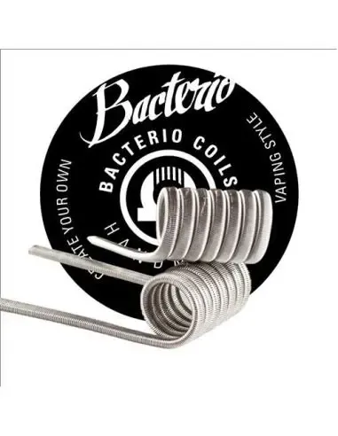 Bacterio Fused Low Cost Ni80 0.40/0.20ohm artisanal coils, sub-ohm vape coils