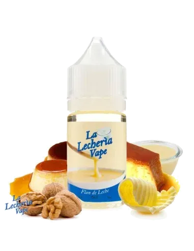 Concentrated aroma La Lechería Milk Flan 30ml, creamy and sweet flan flavor for DIY vaping
