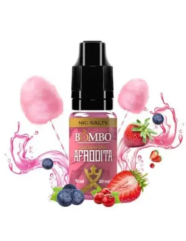 Sales de nicotina Bombo Golden Era Afrodita 10ml 20mg, sabor frutal tropical dulce para pod