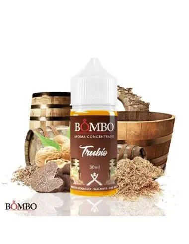 Concentrated aroma Bombo Trubio 30ml, dark and intense tobacco flavor for DIY vaping