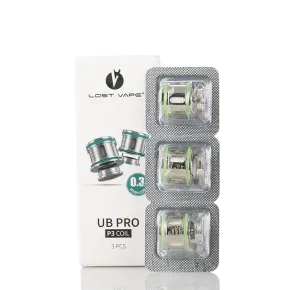 RESISTENCIAS UB PRO P3 0.30OHM PACK 3UDS | LOST VAPE
