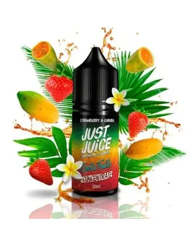 Aroma concentrado Just Juice Strawberry Curuba 30ml, sabor fresa y curuba exótica para vapeo DIY