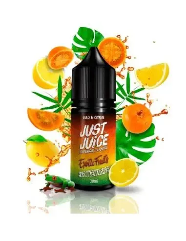 Aroma concentrado Just Juice Lulo Citrus 30ml, sabor lulo y cítricos exóticos para vapeo DIY