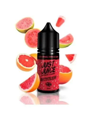 Aroma concentrado Just Juice Laranja Sanguina Cítrica Goiaba 30ml, Laranja Sanguina, Citrinos e Goiaba