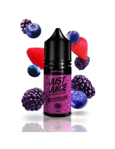 Aroma concentrado Just Juice Berry Burst 30ml, sabor explosión de frutos rojos para vapeo DIY