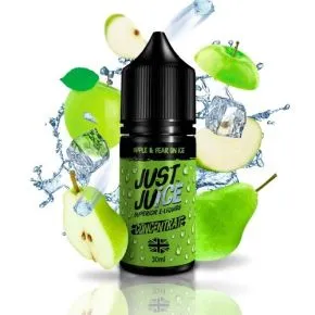 Maçã & Pêra no gelo 30ml sabor concentrado Just Juice , sabor maçã e pera fria para vaping DIY