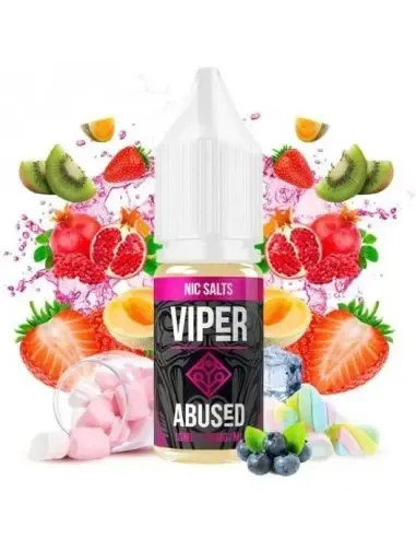 Sais de nicotina Viper Abusado 10ml 20mg, sabor intenso e doce de fruta para dispositivo pod