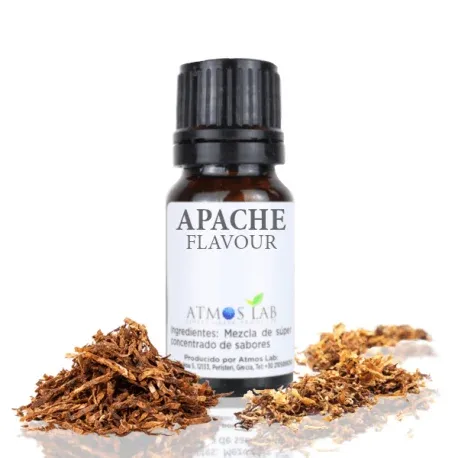 Atmos Lab Apache 10ml konzentriertes Aroma, dunkles und intensives Tabakaroma zum DIY-Dampfen
