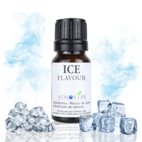 Atmos Lab Ice 10ml aroma concentrado, aditivo refrescante e mentolado para vaping DIY
