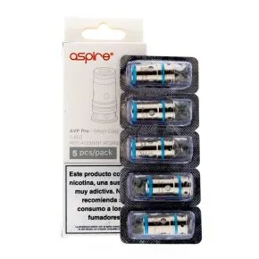 AVP Pro Mesh Aspire Widerstände, 5 Ersatzeinheiten für das AVP Pro Kit
