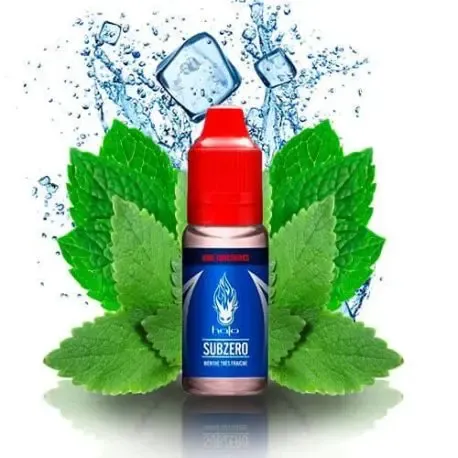 Aroma concentrado Halo Subzero 10ml, ultra frio e intenso sabor mentol glacial para vaping DIY