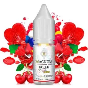 Kojak Bubble Bomb 10ml 20mg Magnum Vape sais de nicotina, sabor doce e explosivo a pastilha elástica