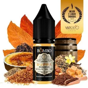 SALES BOMBO PLATINUM SUPRA RESERVE TOBACCO 10ML