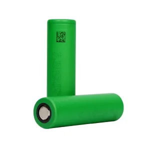 Pack 2 pilhas Murata VTC5A 18650 2600mAh 35A, células de alto desempenho para mod de vaping