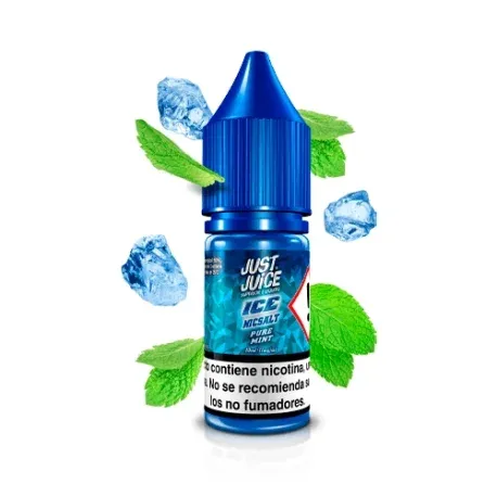 Nikotinsalze Just Juice Pure Mint Ice 10ml, kalter und intensiver reiner Minzgeschmack