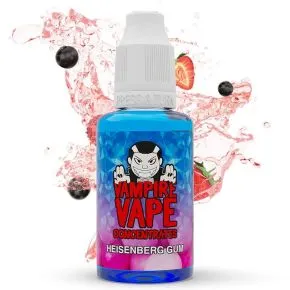 Aroma concentrado Vampire Vape Heisenberg Gum 30ml, sabor chicle con toque frutal para vapeo DIY