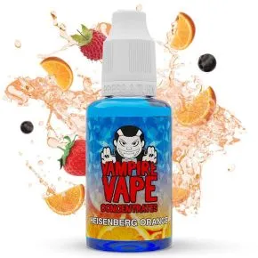 Aroma concentrado Vampire Vape Heisenberg Orange 30ml, sabor naranja con toque frutal para vapeo DIY