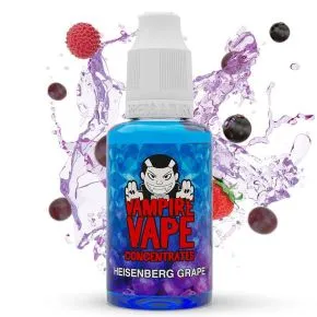 AROMA HEISENBERG GRAPE 30ML | VAMPIRE VAPE |* PRODUCTO SIN NICOTINA *|