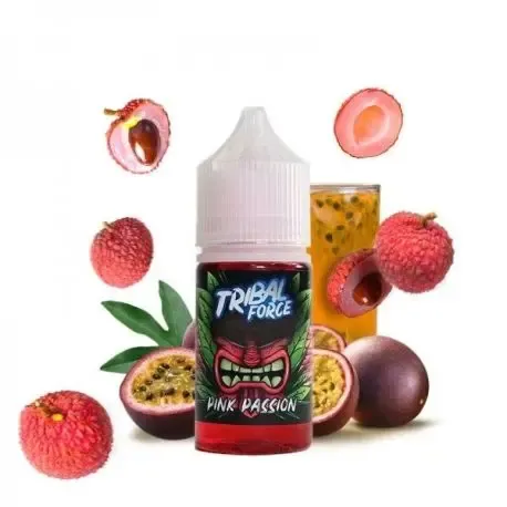Aroma concentrado Tribal Force Pink Passion 30ml, sabor frutal tropical para vapeo DIY