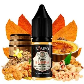 SALES NUTTY SUPRA RESERVE PLATINUM TOBACCO 10ML | BOMBO