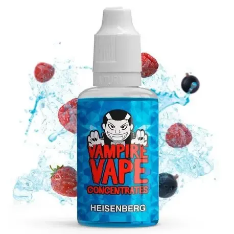 Aroma concentrado Vampire Vape Heisenberg 30ml, sabor frutal mentolado clásico para vapeo DIY