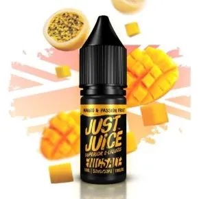 Nikotinsalze Just Juice Mango & Passion Fruit 10ml, Mango und tropische Passionsfrucht