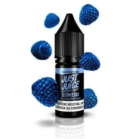 Just Juice Blaue Himbeere, flüssig mit Nikotinsalz, 10ml Blauer Himbeergeschmack