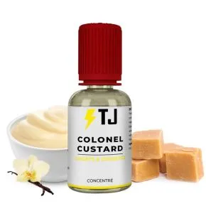 T-Juice Colonel Custard 30ml konzentriertes Aroma, cremiges und süßes Vanillepudding zum DIY-Dampfen