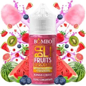 Konzentriertes Aroma Kings Crest und Bass-Trommel Bali WKS Aphrodite 30ml zum DIY-Dampfen