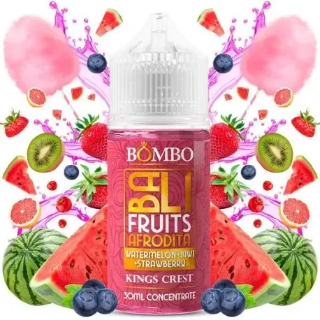 Aroma concentrado Kings Crest y Bombo Bali WKS Afrodita 30ml para vapeo DIY