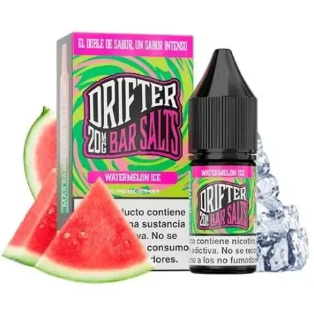 Drifter Bar Wassermeloneneis 10ml Nikotinsalze, frischer und kalter Wassermelonengeschmack