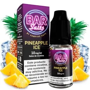 Sais de Nicotina Bar Sais de Ananás Gelo 10ml 20mg Sais de Nicotina 10ml sabor ananás com gelo