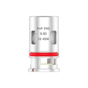 PnP Voopoo resistores, pacote de 5 unidades de substituição para atomizador e pod PnP