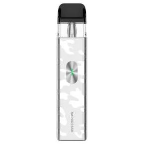 Vaper Vaporesso XROS 4 Mini Pod Kit compacto sem botões, ativação automática Camo cor prateada