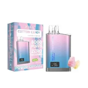 POD DESECHABLE BALMY CRISTAL POWER COTTON CANDY ZERO NICOTINE | BROOKLYN PODS |* PRODUCTO SIN NICOTINA *|