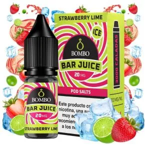 SALES BOMBO BAR JUICE STRAWBERRY LIME ICE 10ML