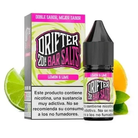 Drifter Lemon Lime 10ml Nikotinsalze 10ml, erfrischender Zitronen- und Limettengeschmack
