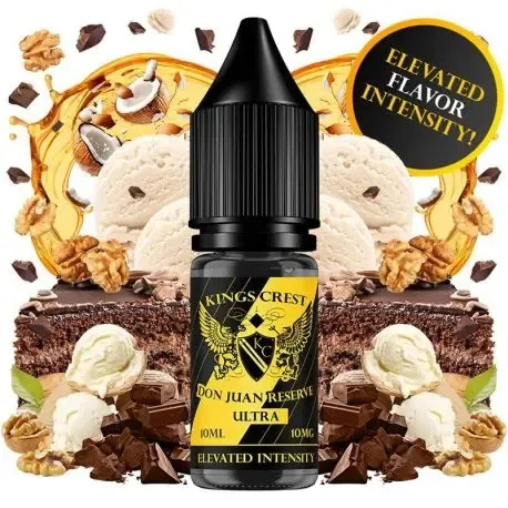 Don Juan Ultra Kings Crest Nikotinsalze 10ml, süß und ausgewogenes Profil