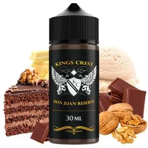 Don Juan Reserve Concentrated Aroma Kings Crest 30ml Longfill, perfekt für hochwertige süße Getränke