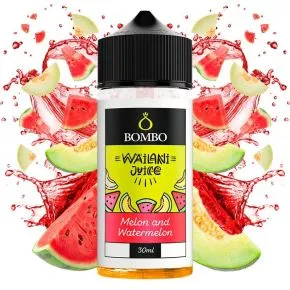 Aroma Longfill Bombo Wailani 30ml, aroma frutal de melón y sandía para vapeo diario