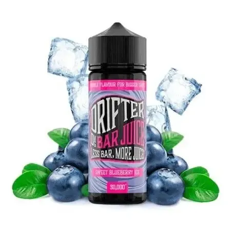 Longfill Drifter Sweet Blueberry Ice 24ml aroma, fruity blueberry aroma with minty freshness