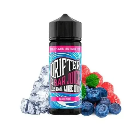 Longfill Drifter Mad Blue Aroma 24ml, intense berry aroma with minty freshness