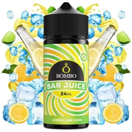 Longfill Bar Aroma Zitronen-Limette-Limonade Ice Bombo 24ml, zitrus-limonadenartiges Aroma mit minziger Frische