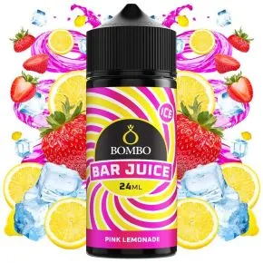 AROMA LONGFILL PINK LEMONADE ICE BAR JUICE BY BOMBO 24ML